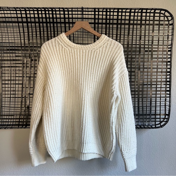 Marine Layer Sweaters - Marine Layer oversized crewneck sweater